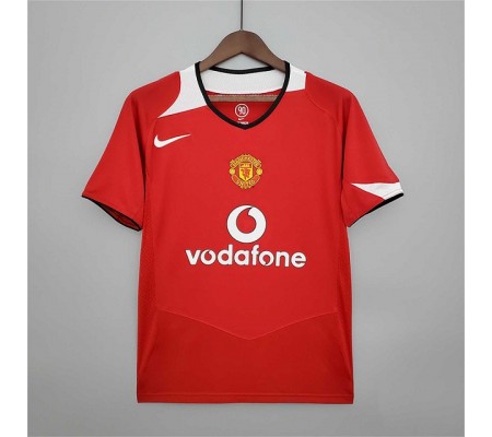 Manchester United 04/05 Home Red Soccer Jersey